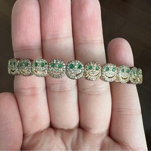 Lisa Gozlan Smiley Bracelet